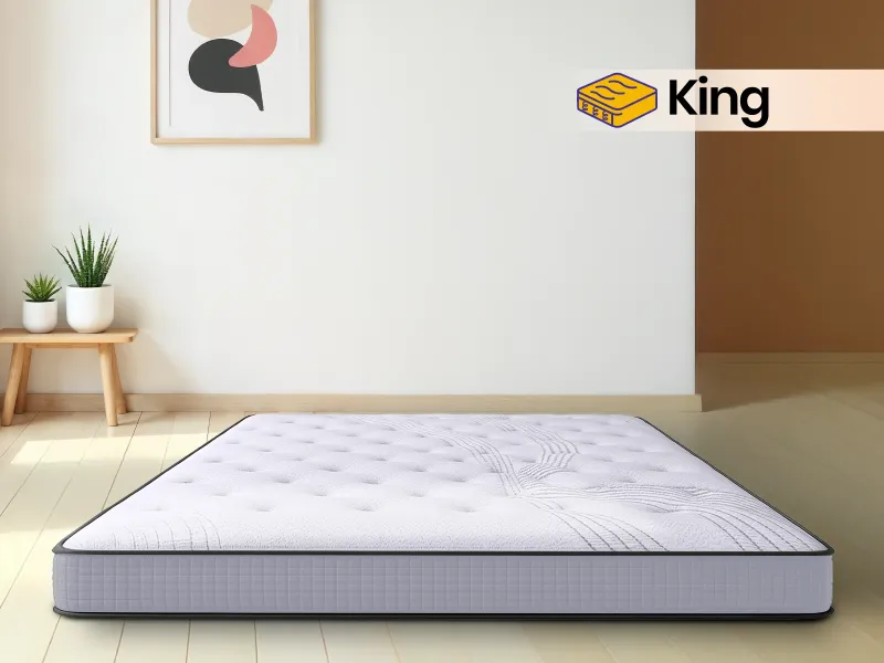 Premium Spring Mattress King Bed ( 78 x 72 x 6 Inches )